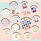 6100 Pieces Clay Beads Bracelet Making Kit 24 Colors Flat Clay Beads Set Friendship Bracelet kit Include Polymer Clay Heishi Bead UV Letter Beads for Jewelry Earrings Making